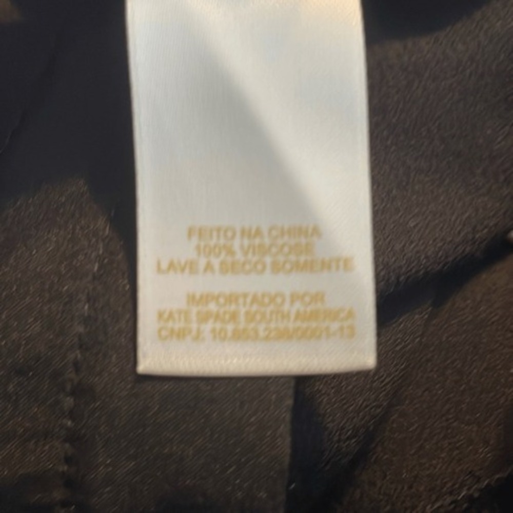 Kate Spade Satin Cinched Bottom Jogger Trouser Dress Pants 6 - Picture 11 of 13